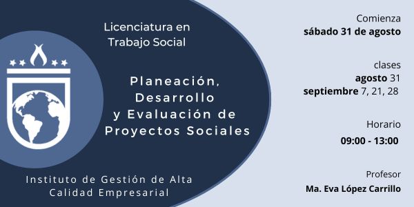 1123 septiembre24 LTS Planeación, Desarrollo y Evaluación de Proyectos Sociales  SA11