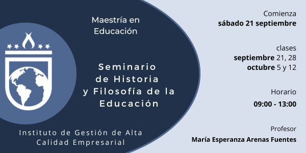 0224 septiembre24 MAE Seminario de Historia y Filosofía de la Educación SA8