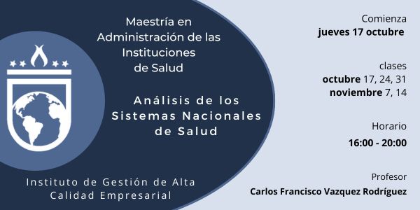 0124 octubre24 MAS Análisis de los Sistemas Nacionales de Salud JU9