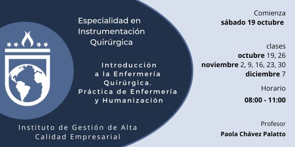 1024 octubre24 QCA Introducción a la Enfermería Quirúrgica. Práctica de Enfermería y Humanización SA1