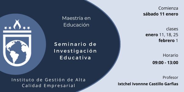 0224 enero25 MAE Seminario de Investigación Educativa SA11