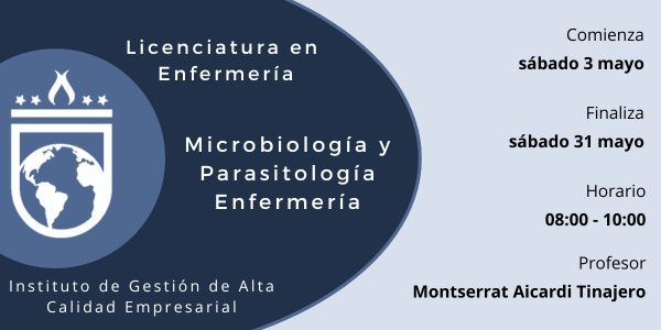 1024  mayo25 ENF Microbiología y Parasitología Enfermería SA2