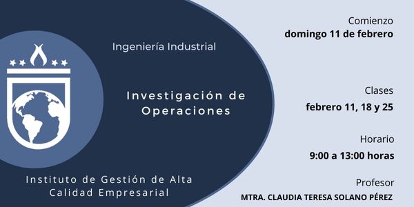 0722 febrero24 INI Investigación de Operaciones I DO15